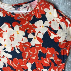 Marimekko Rauna Juhanala Floral Shift Dress Size L